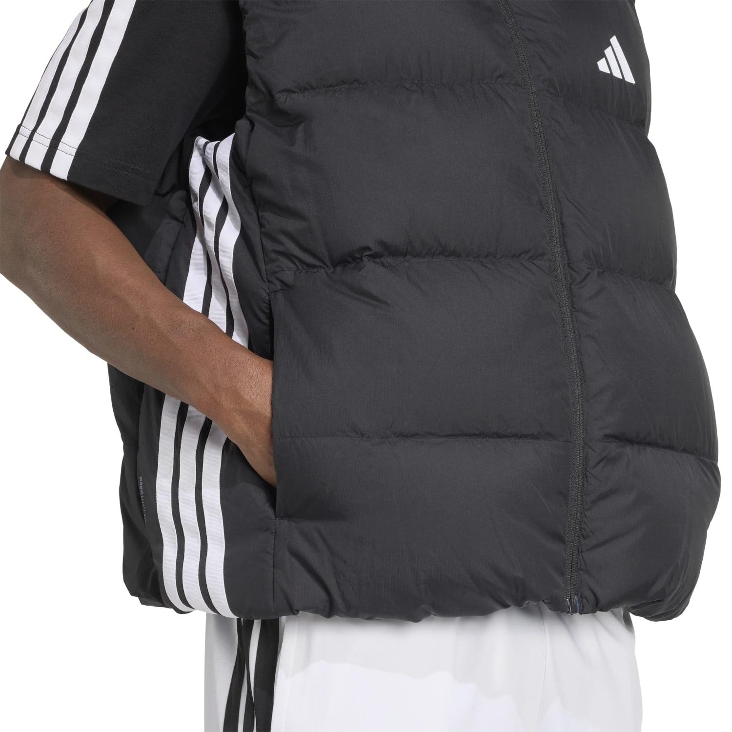 adidas】 アディダス M ESS 3S PUFFER ダウンベスト ショートスリーブ