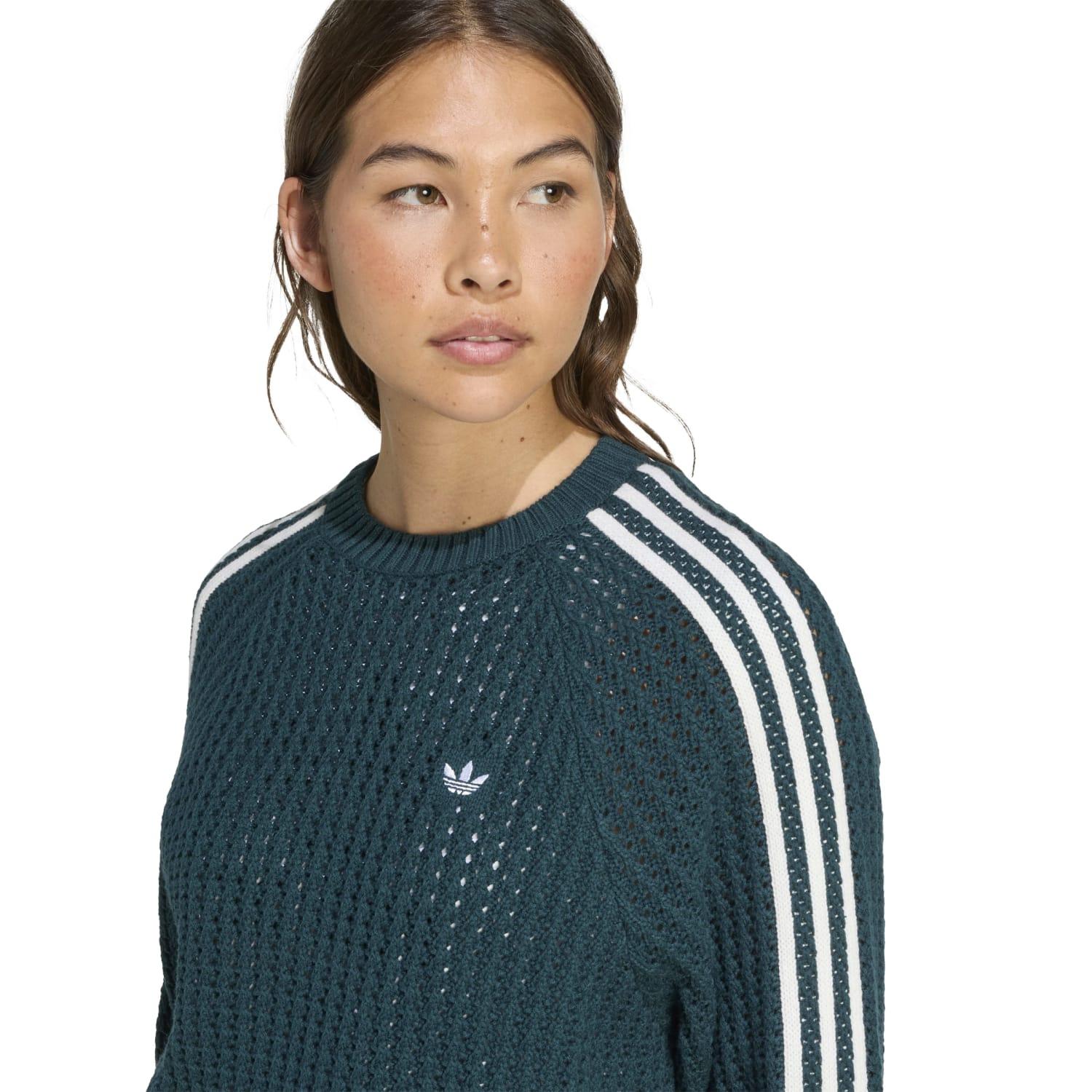 アディダス　レインウェア　レディースＸＬ レディース 【adidas】 アディダス W KNITTED CREW スウェット