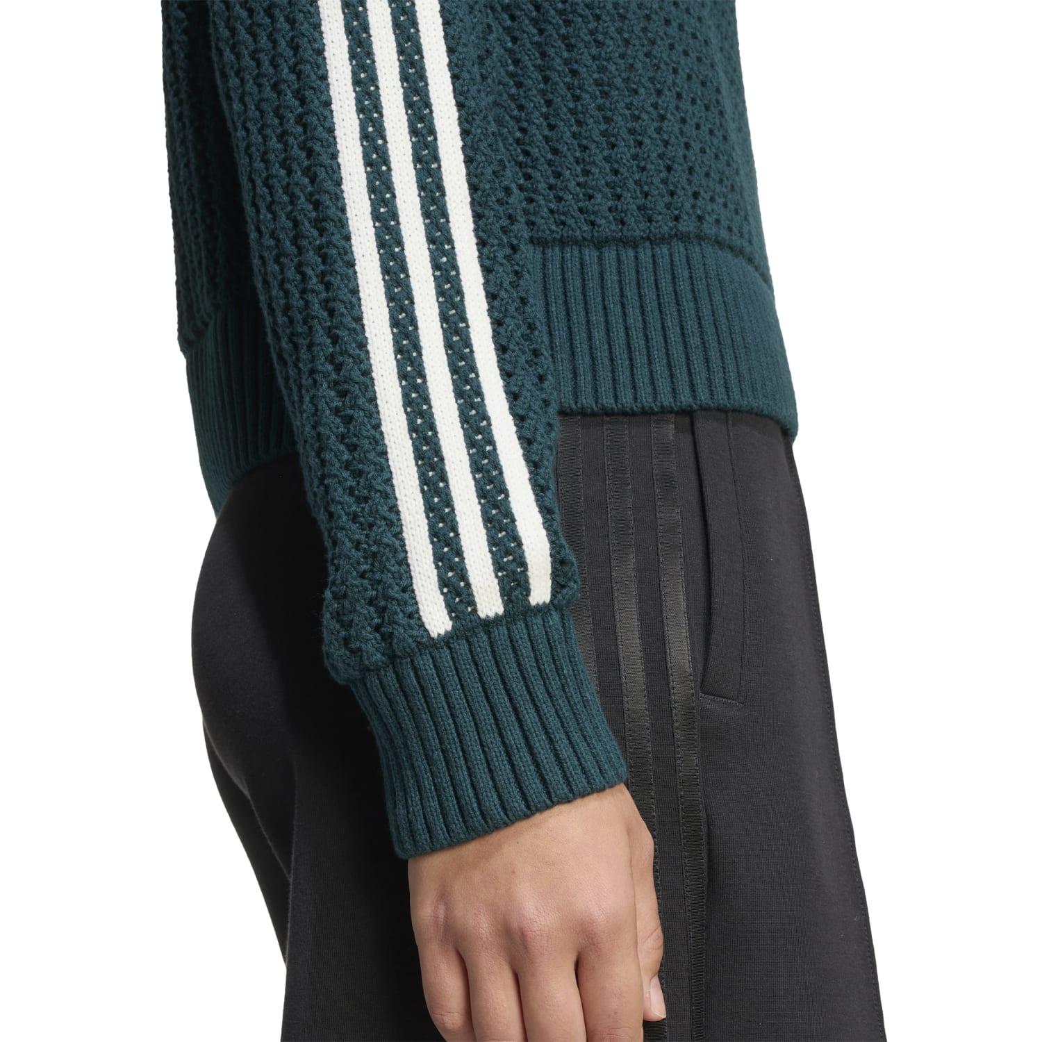 レディース 【adidas】 アディダス W KNITTED CREW スウェット JX5247