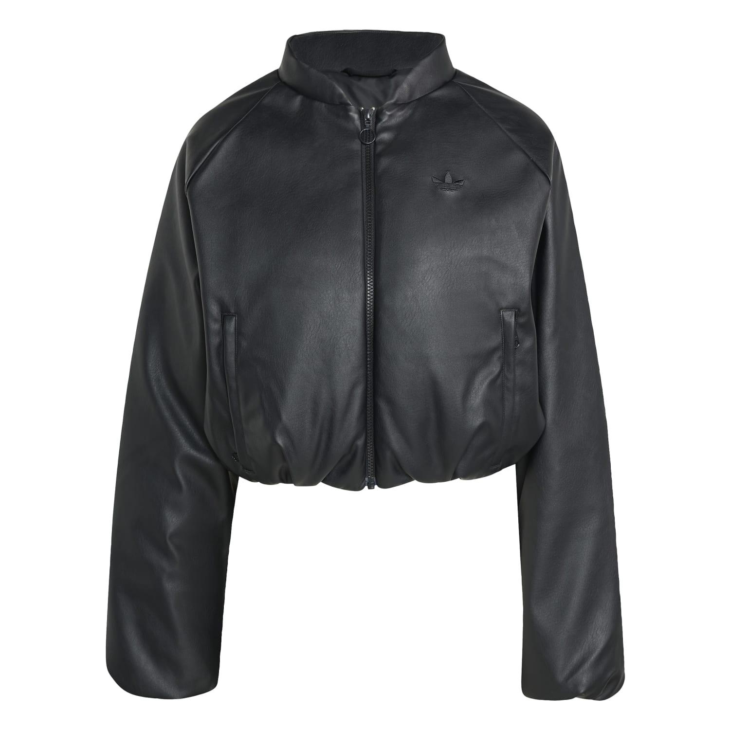 レディース 【adidas】 アディダス W PLEATHER BOMBER JKT アウター