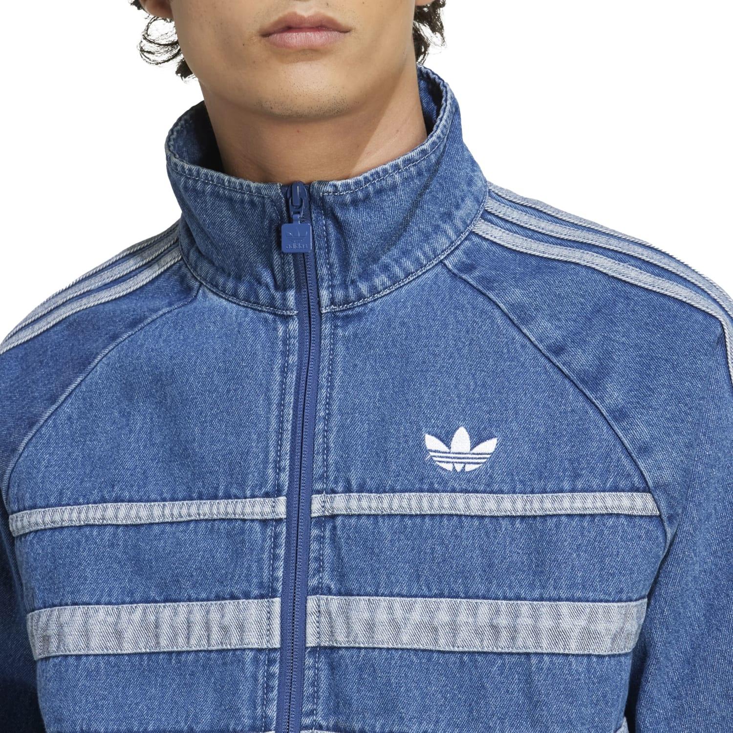 最終SALE／美品Admiral ダブルビッグロゴ プラクティスＴ adidas】 アディダス M FIRST TT DENIM アウター JX6457