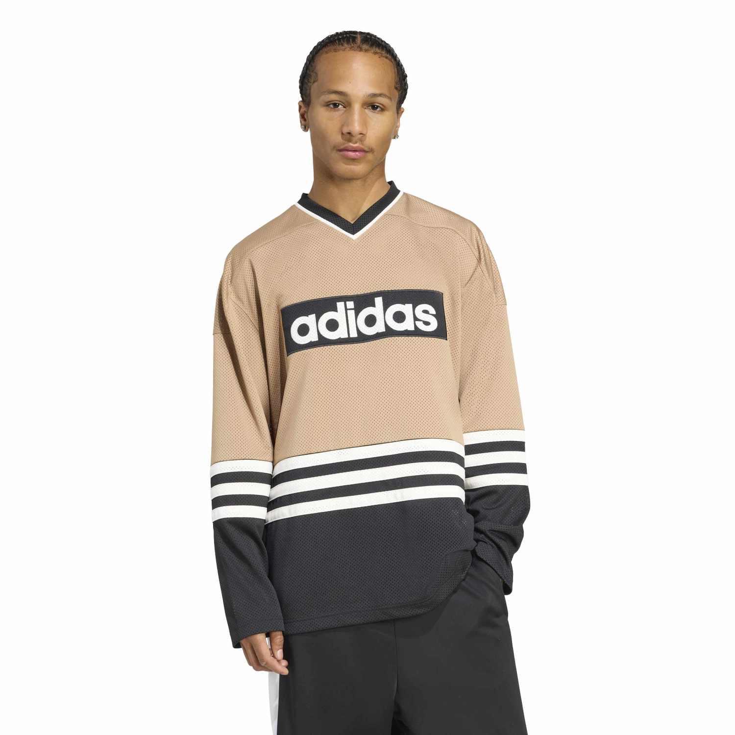 adidas アディダス ロングスリーブ レース 長袖シャツ adidas tシャツ JERSEY / アディダス ロングスリーブ レース