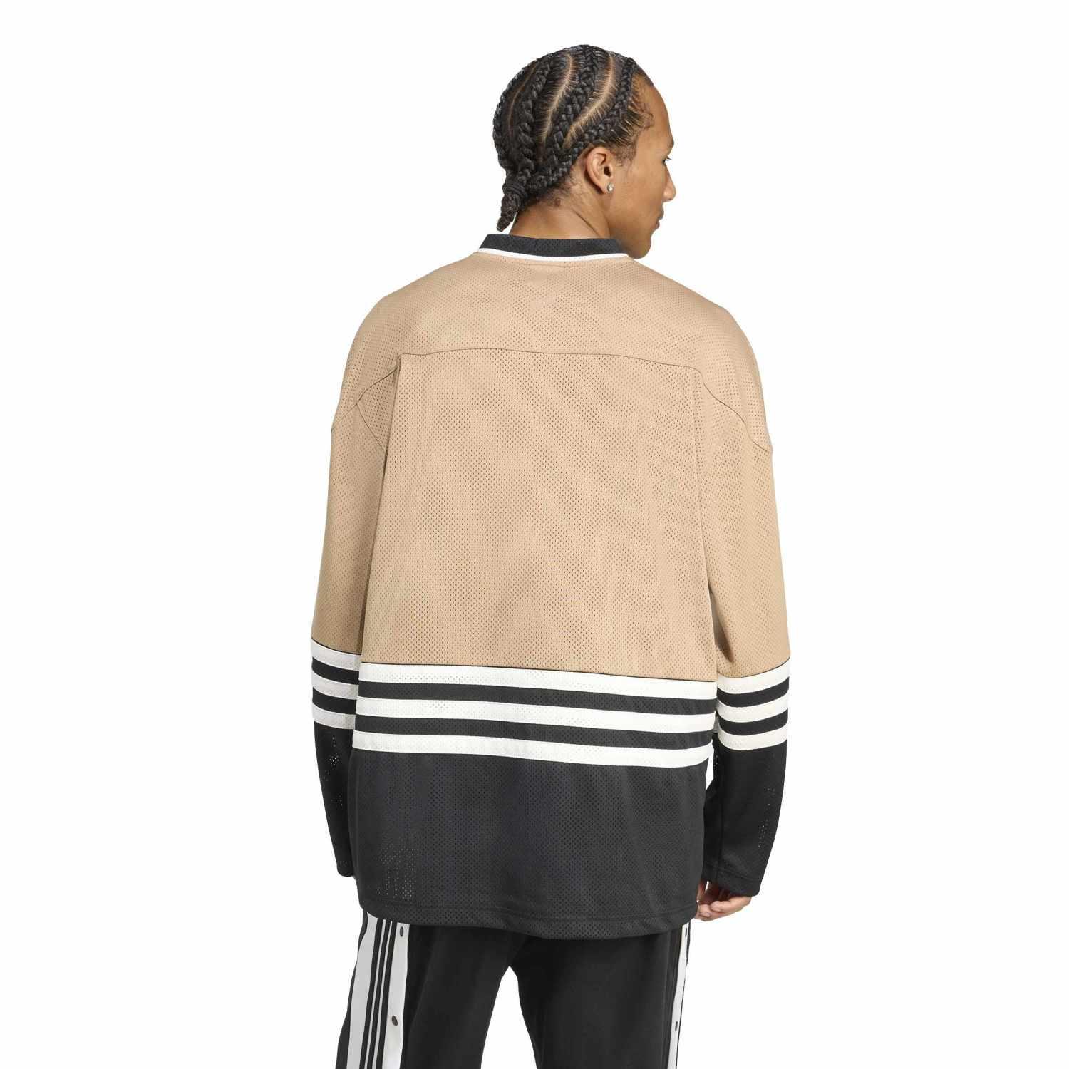 アディダス　新品adidas Bathrobe Cotton100% 高品質 adidas】 アディダス M HCKY JRSY ロングスリーブ JY0251