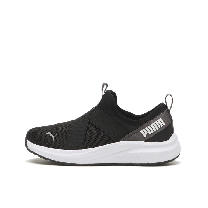 yz LbY yPUMAz v[} 17-21 SKYROCKET 2 SLIP ON PS XJCPbg LITE 2 XbvI PS 313324 ABC-MART *01BK/D.GRAY 18cm