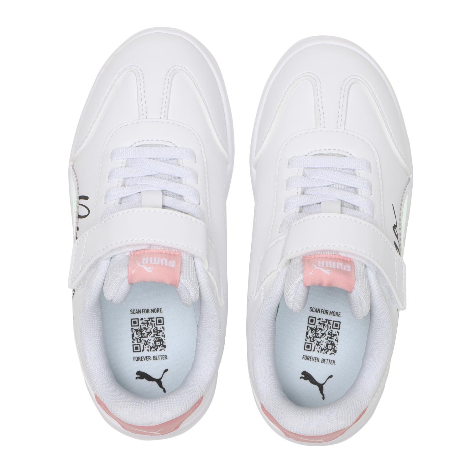 キッズ 【PUMA】 プーマ 17-21 COURTFLEX V3 T2M AC+PS コート