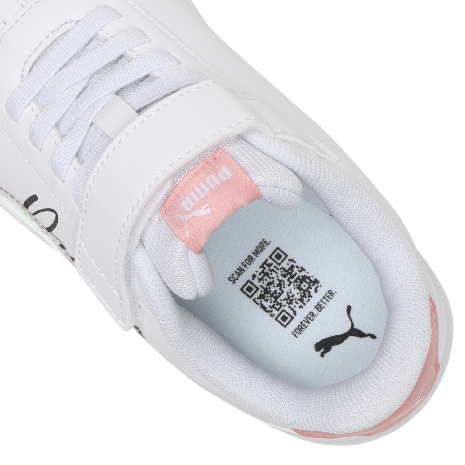 キッズ 【PUMA】 プーマ 17-21 COURTFLEX V3 T2M AC+PS コート