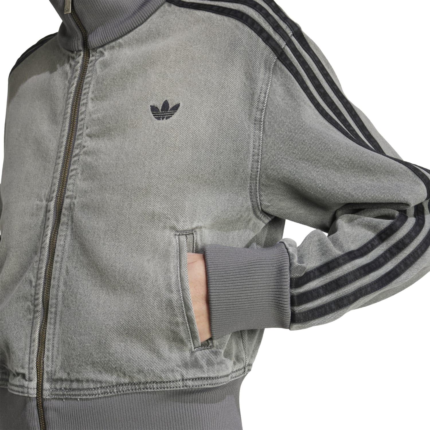 adidas フーディー デニムジャケット J5 グレー adidas フーディー デニムジャケット J5 グレー アディダス