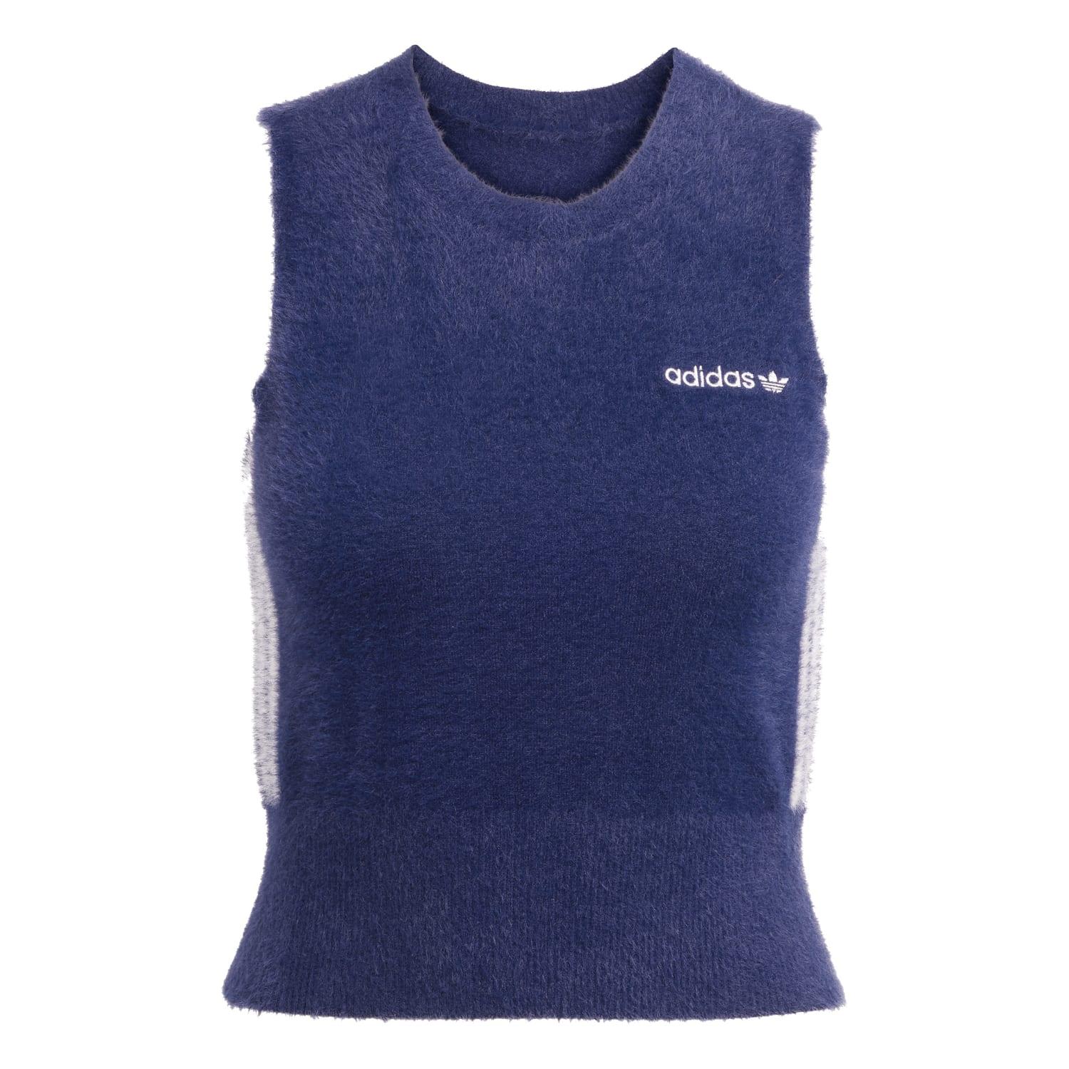 レディース adidas アディダス W FLUFFY VEST ショートスリーブ JY2842 NINDG/OFFWT 楽天市場】レディース 【adidas】 アディダス W FLUFFY VEST
