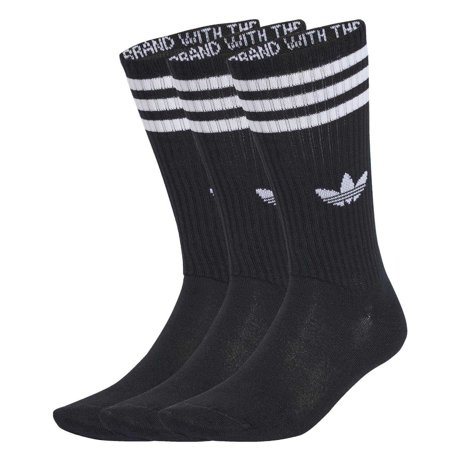 adidas】 アディダス U 3S HIGH CR S 3P 3Pソックス JV7417 BLAC/BLAC