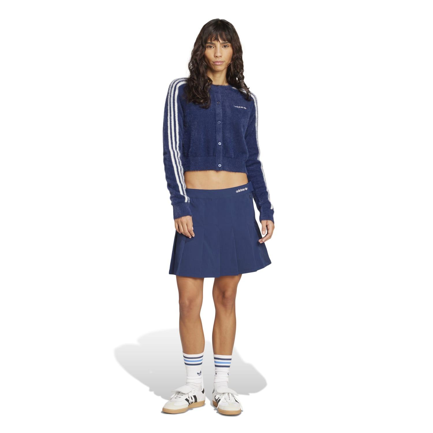レディース 【adidas】 アディダス W FLUFFY CARDIGAN ロングスリーブ