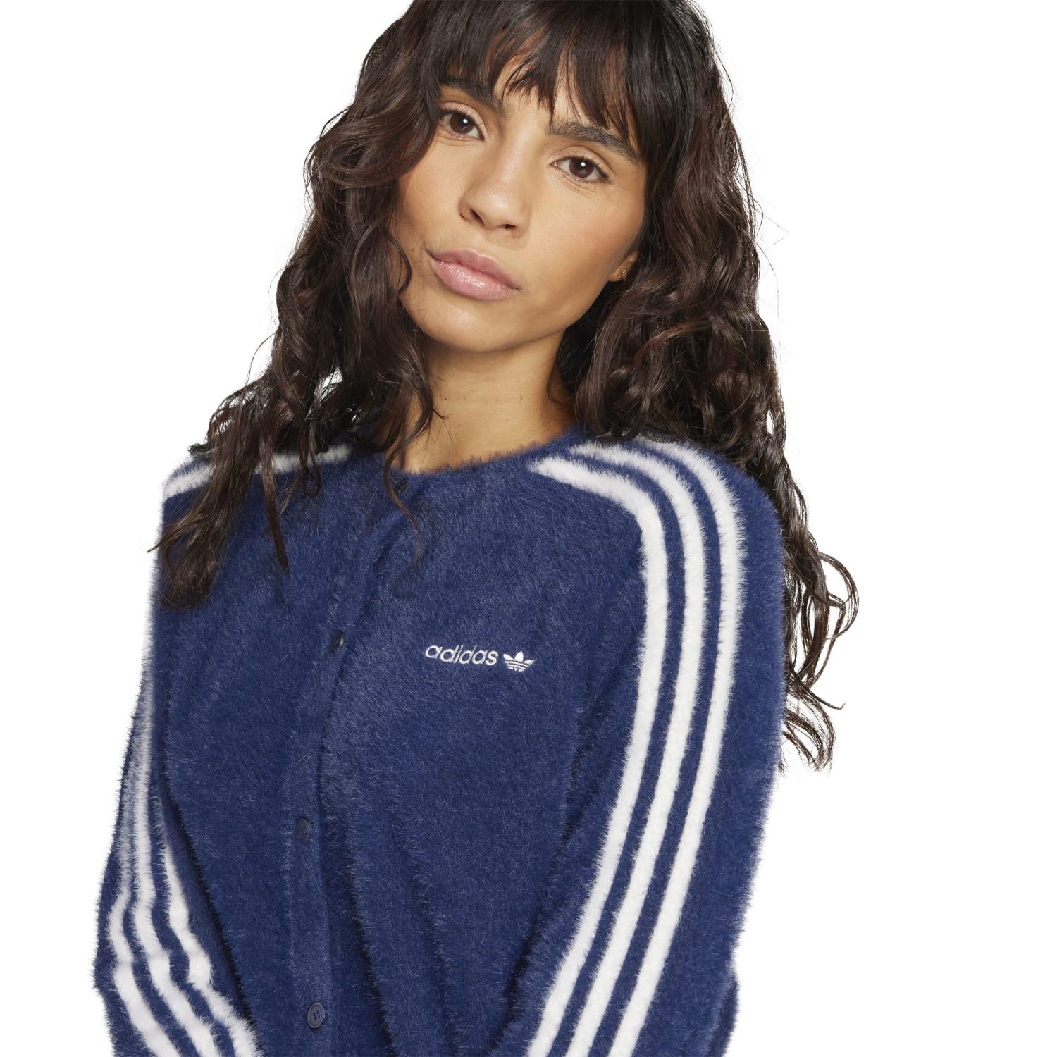 レディース 【adidas】 アディダス W FLUFFY CARDIGAN ロングスリーブ