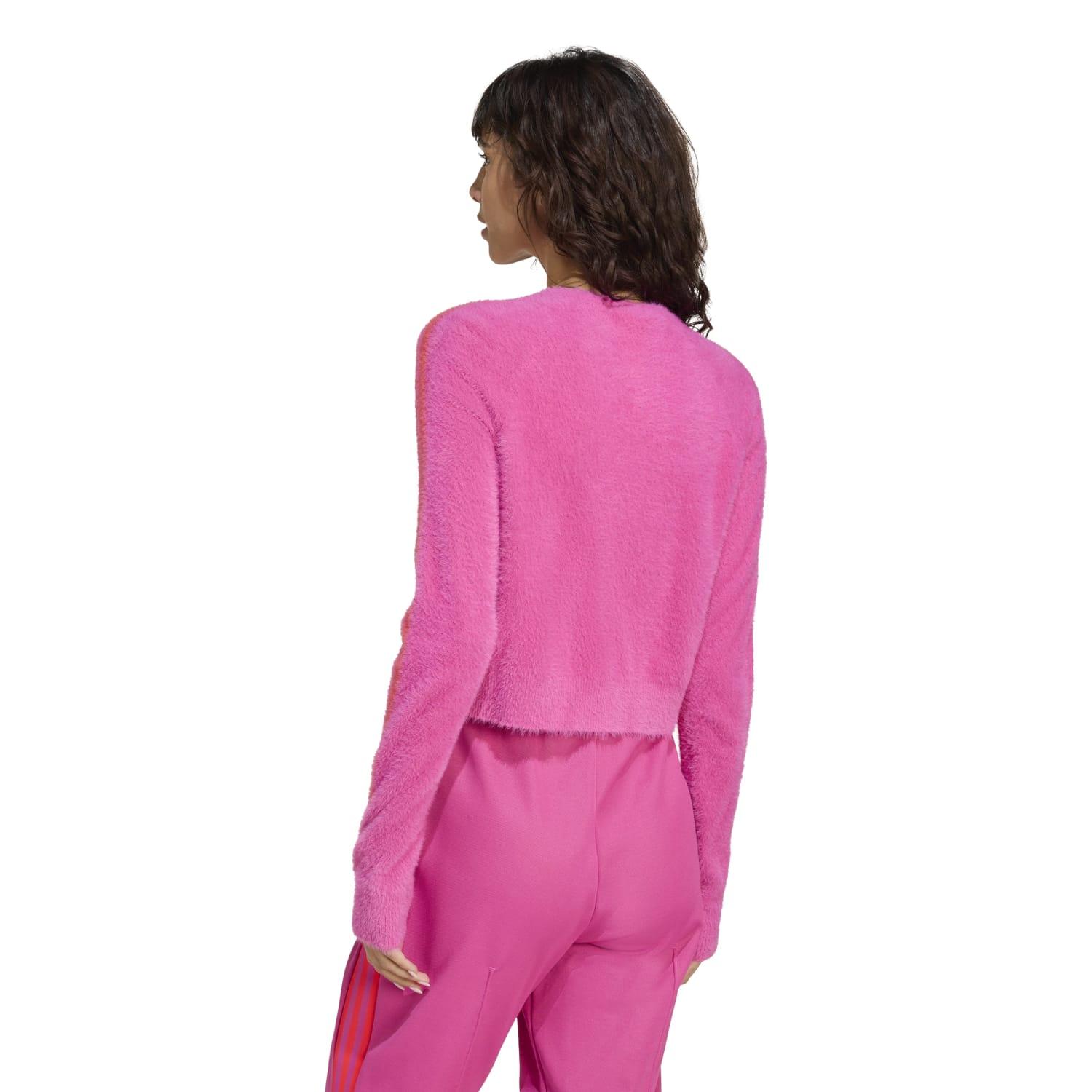レディース 【adidas】 アディダス W FLUFFY CARDIGAN ロングスリーブ