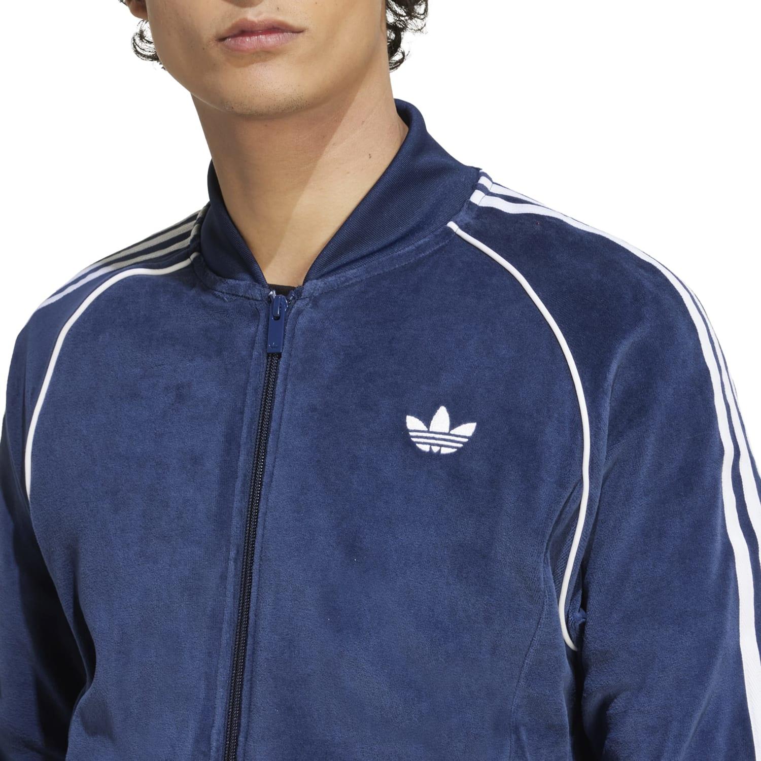 adidas】 アディダス U VELOUR SST TT アウター JW5863 NIGHTINDIGO