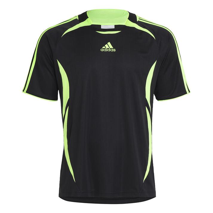 adidas �V���[�g�X���[�u BLACK/SGREEN