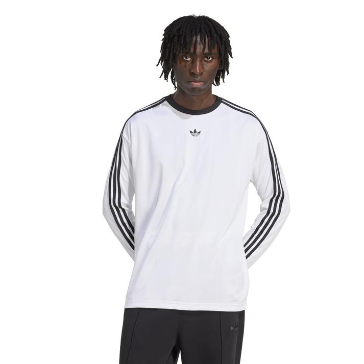 adidas �����O�X���[�u WHIT/BLAC