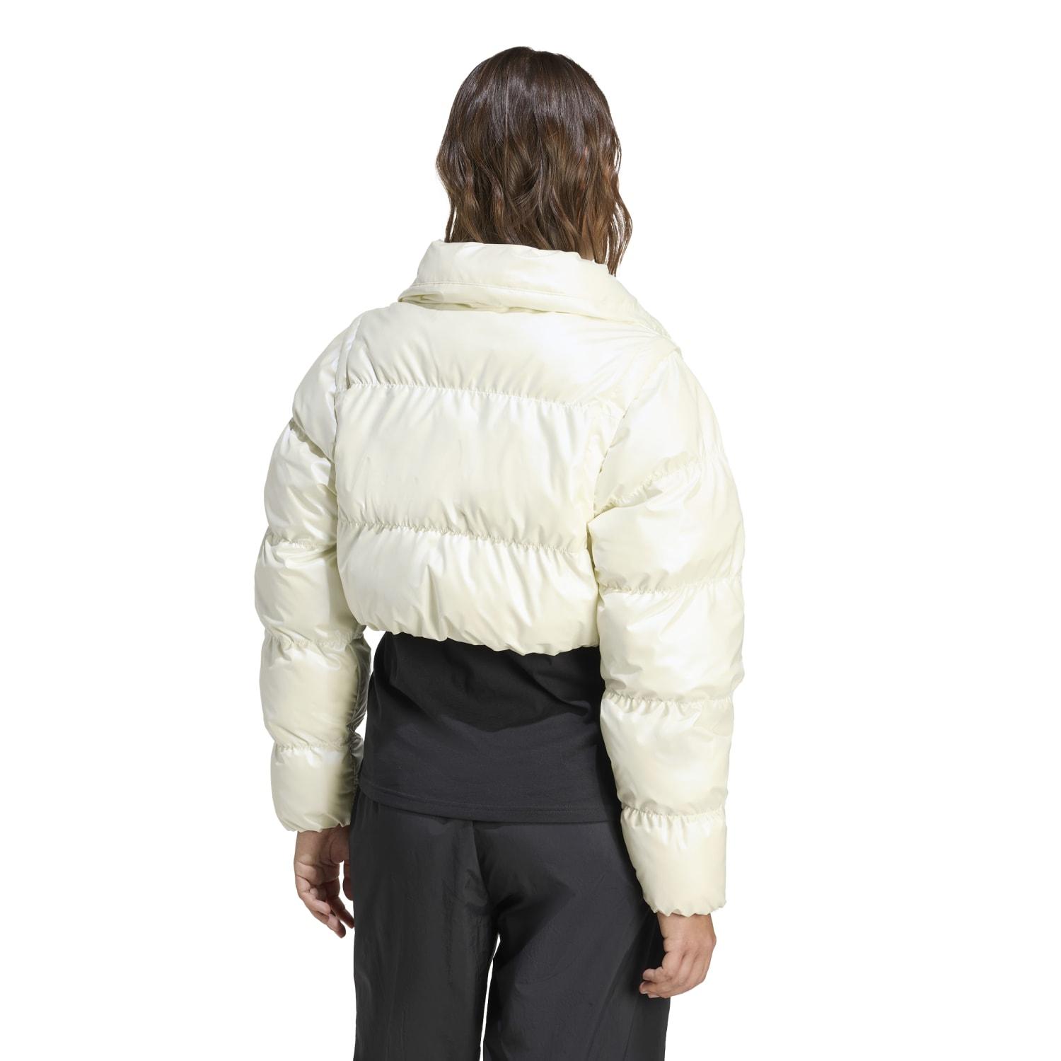 レディース 【adidas】 アディダス W ESS GLOSSY PUFF JKT アウター