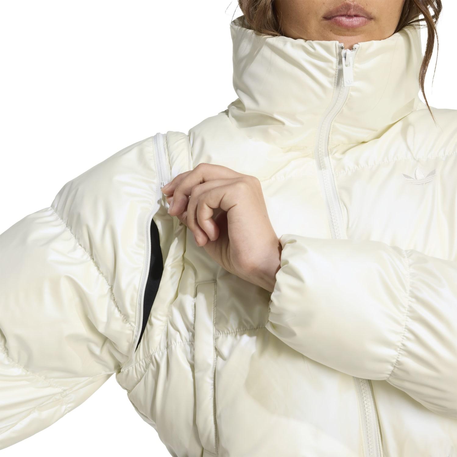 レディース 【adidas】 アディダス W ESS GLOSSY PUFF JKT アウター