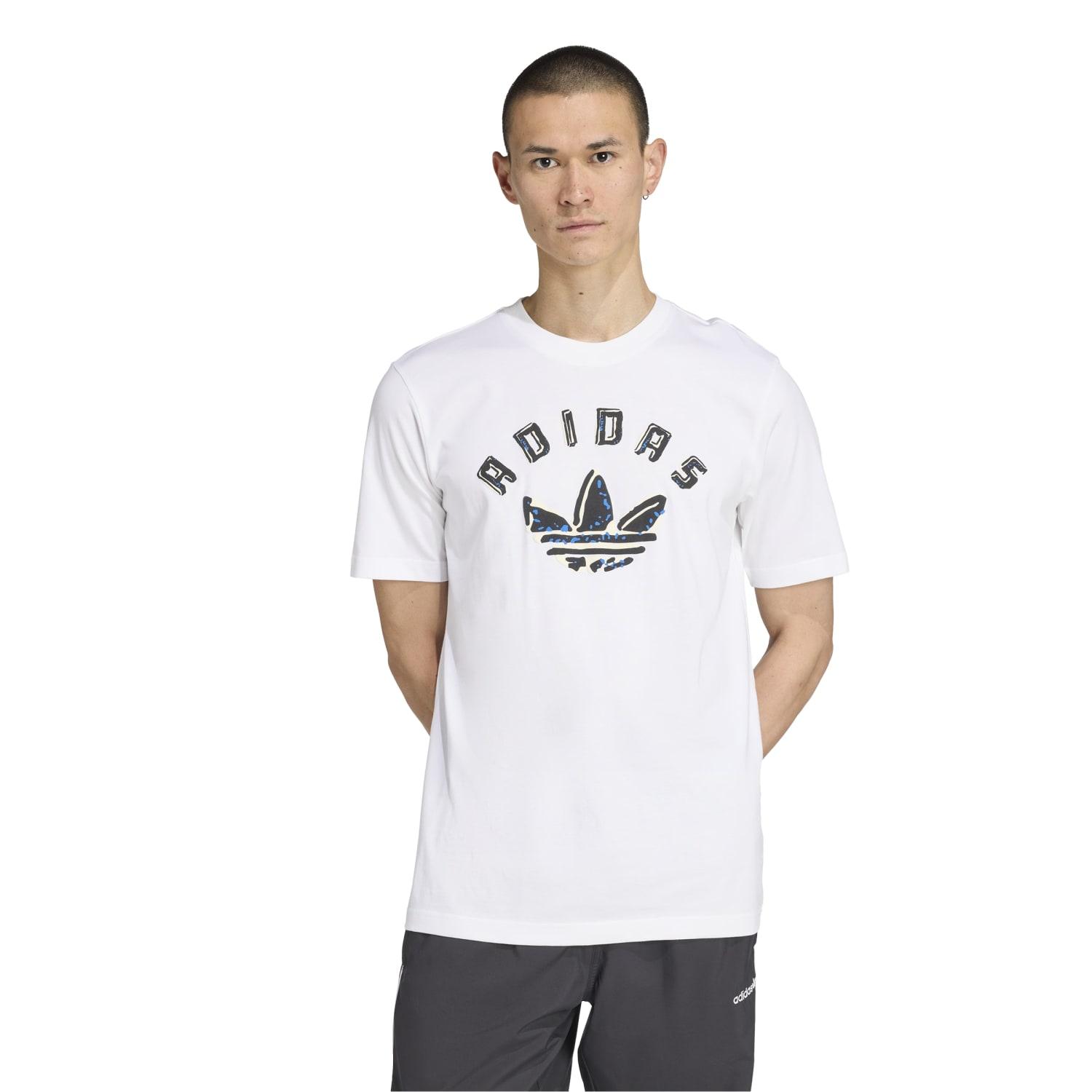 adidas】 アディダス M GRFX TEE ショートスリーブ JX3089 WHITE