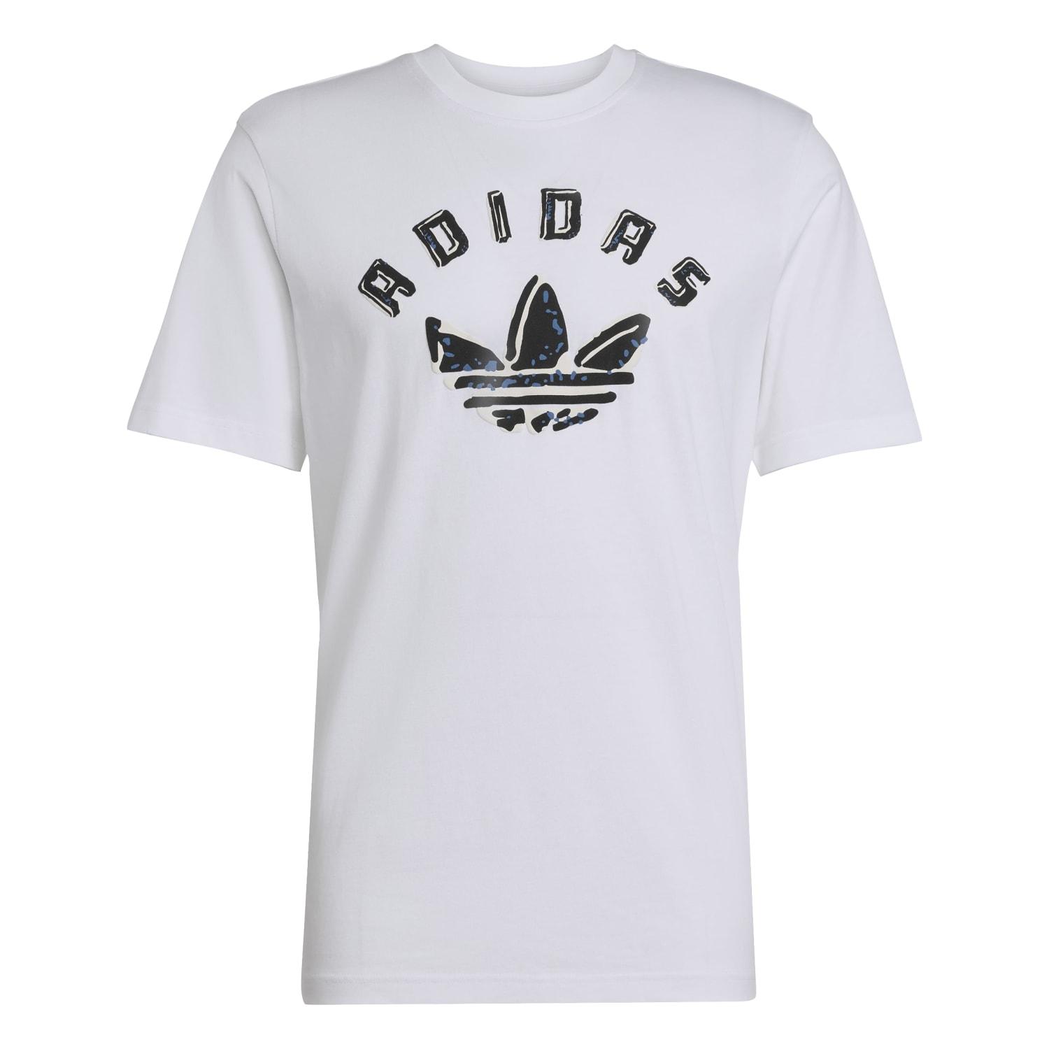 adidas】 アディダス M GRFX TEE ショートスリーブ JX3089 WHITE