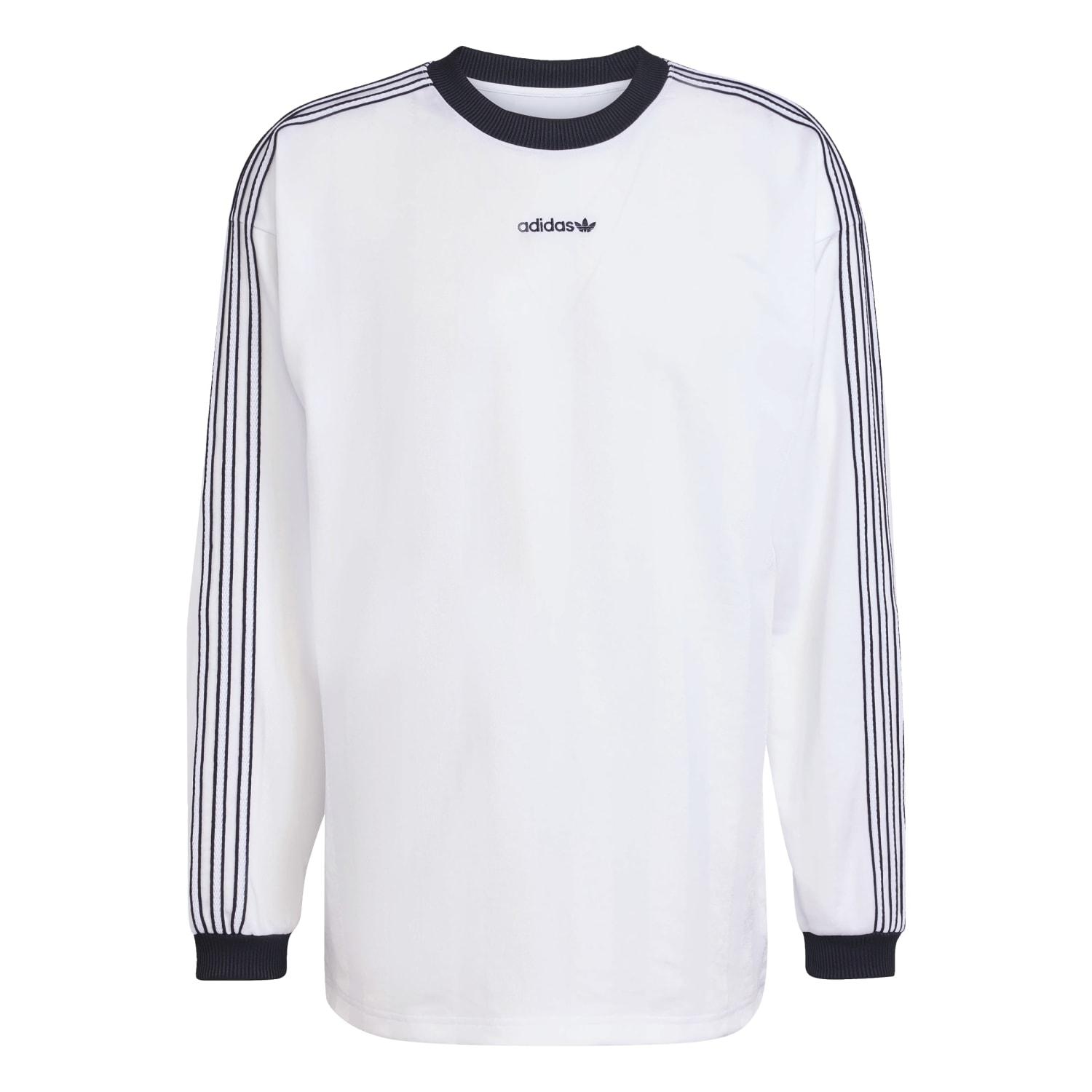 adidas】 アディダス M LONG SLEEVE JRSY ロングスリーブ JX3100 WHITE