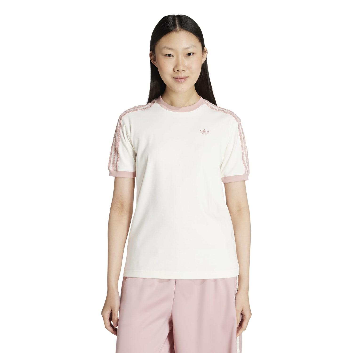 レディース 【adidas】 アディダス W RUFFLE 3ST TEE(FAM