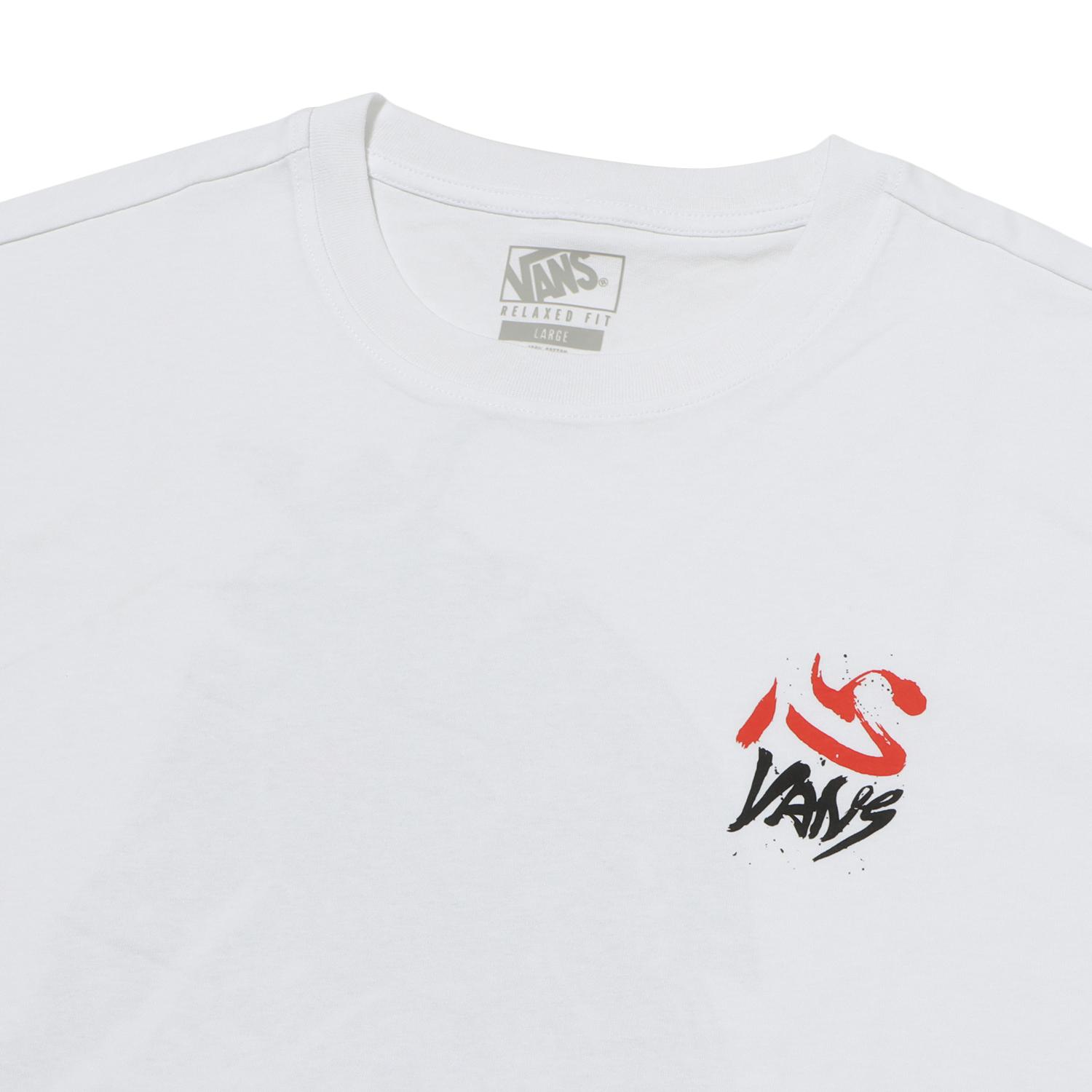 VANS】 ヴァンズ SAMURAI SS TEE ショートスリーブ VN000ZV2WHT ABC