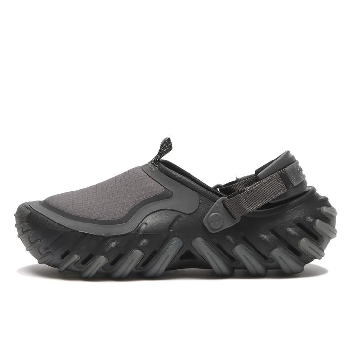 【送料無料】 【crocs】 クロックス ECHO RO RIPSTOP CLOG エコーROリップストップクロッグ 211361-001 BLACK 27cm