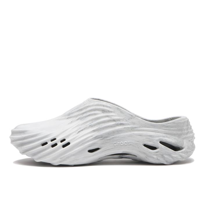 yz ycrocsz NbNX ECHO WATERCOLOR MARBLED WAVE GR[EH[^[J[}[uEF[u 211811-066 BLACK/WHITE 27cm
