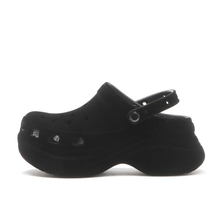yz fB[X ycrocsz NbNX BAE VELVET CLOG W xCxxbgNbO 211919-001 BLACK 22cm