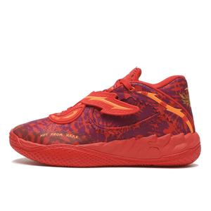 PUMA RED-MAGENTA GLEAM-FLURO ORANGE PES