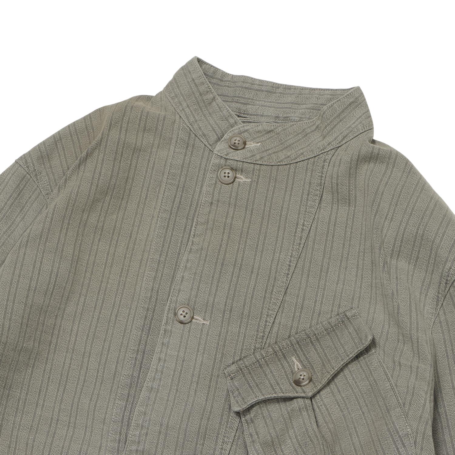  PORTER CLASSIC FADED STRIPE MOTORCYCLE JACKET画像2