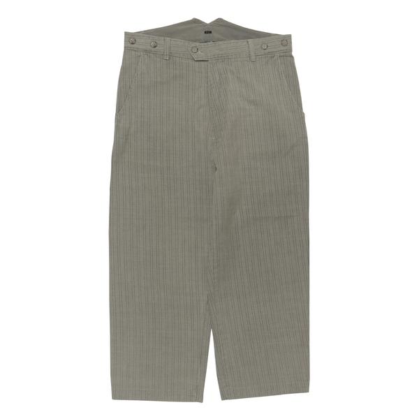 PORTER CLASSIC フェーデッド ストライプ ファッティーパンツ グレー 2