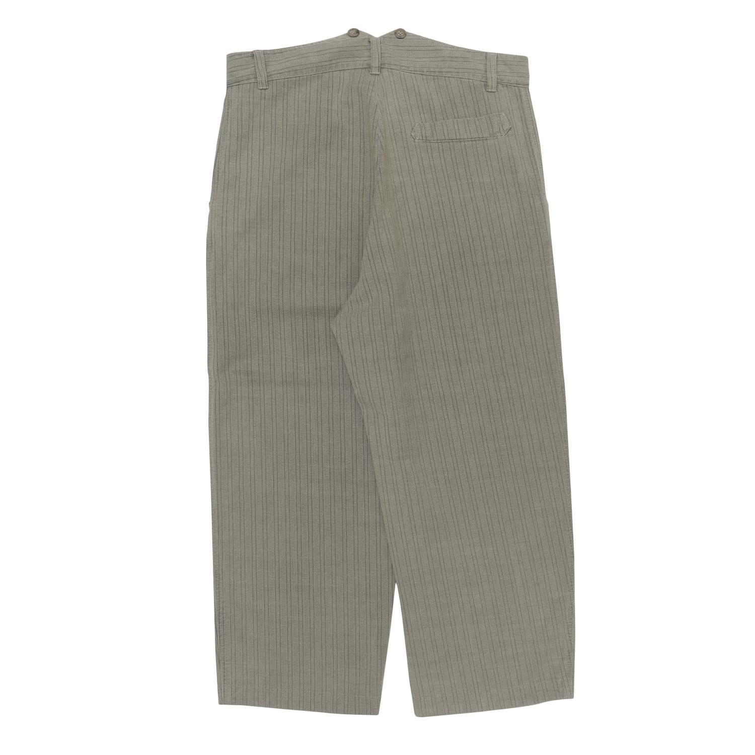  PORTER CLASSIC FADED STRIPE FATTY PANTS画像3