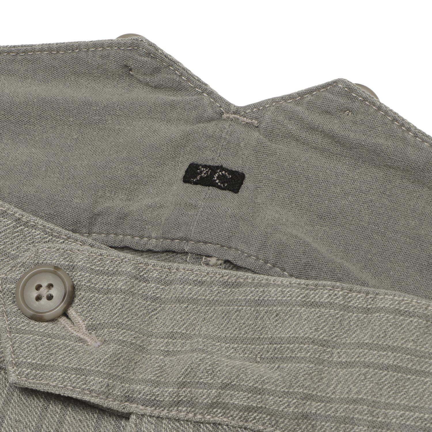  PORTER CLASSIC FADED STRIPE FATTY PANTS画像4