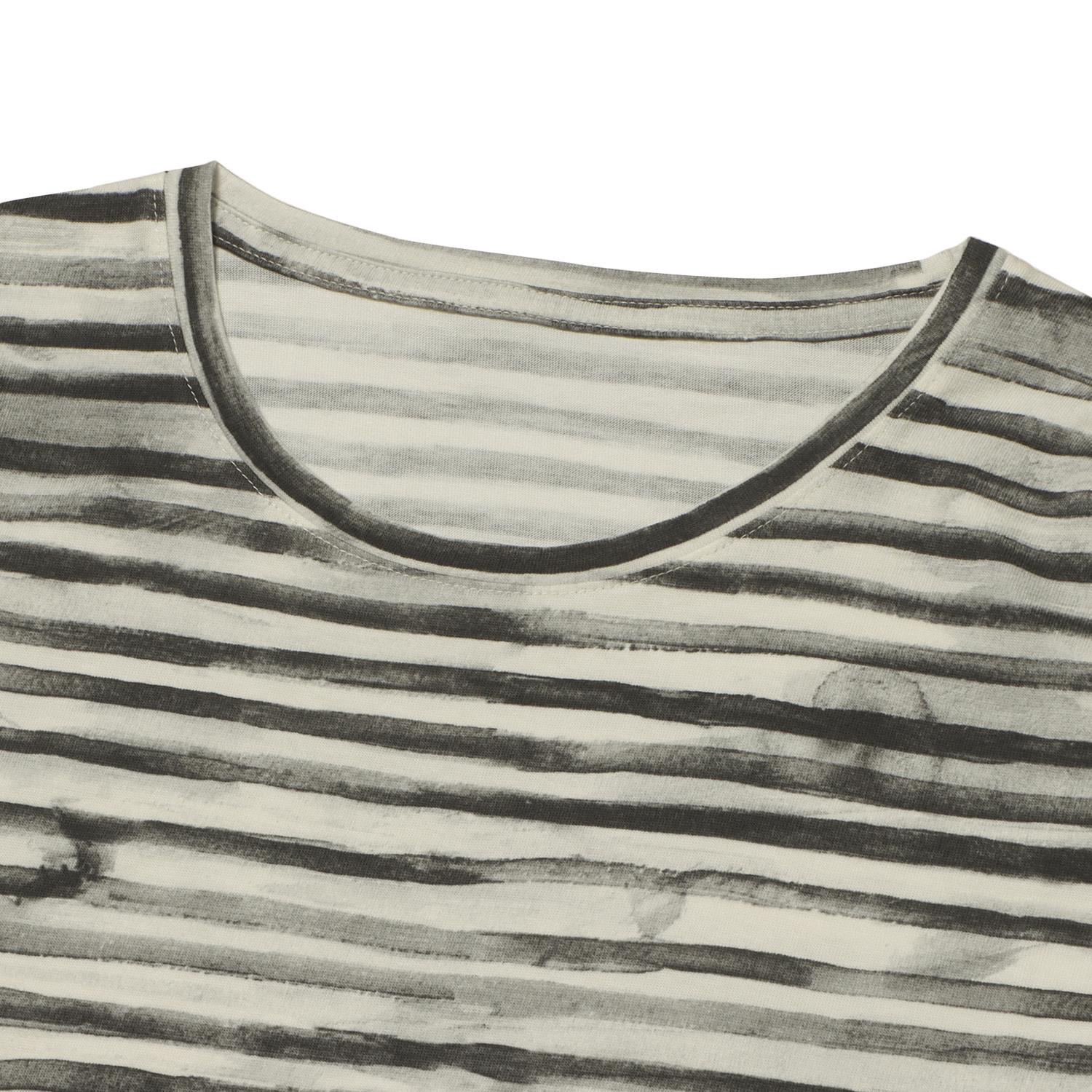  PORTER CLASSIC ARTIST BORDER LONG SLEEVE SHIRT画像2