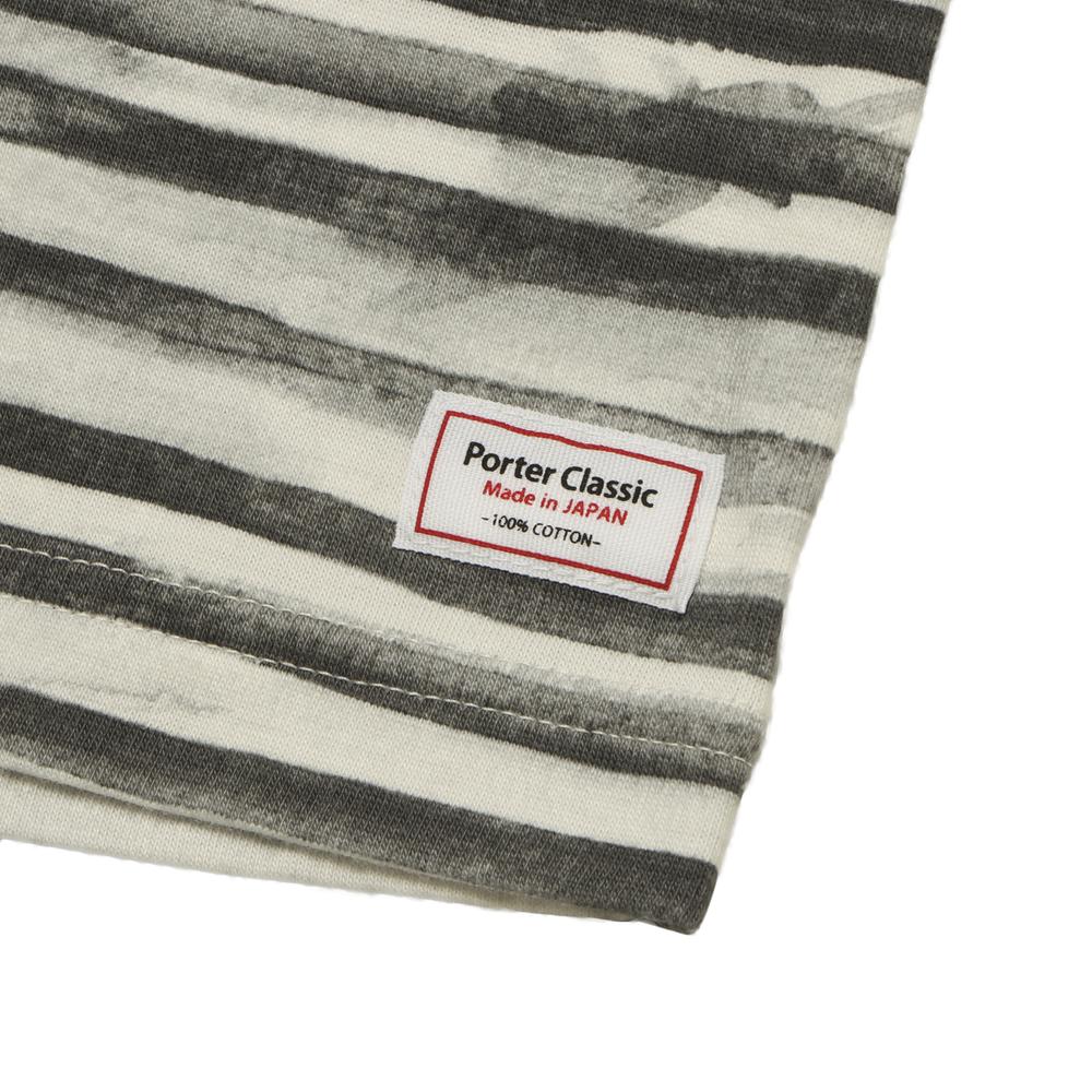 PORTER CLASSIC ARTIST BORDER LONG SLEEVE SHIRT｜BILLY