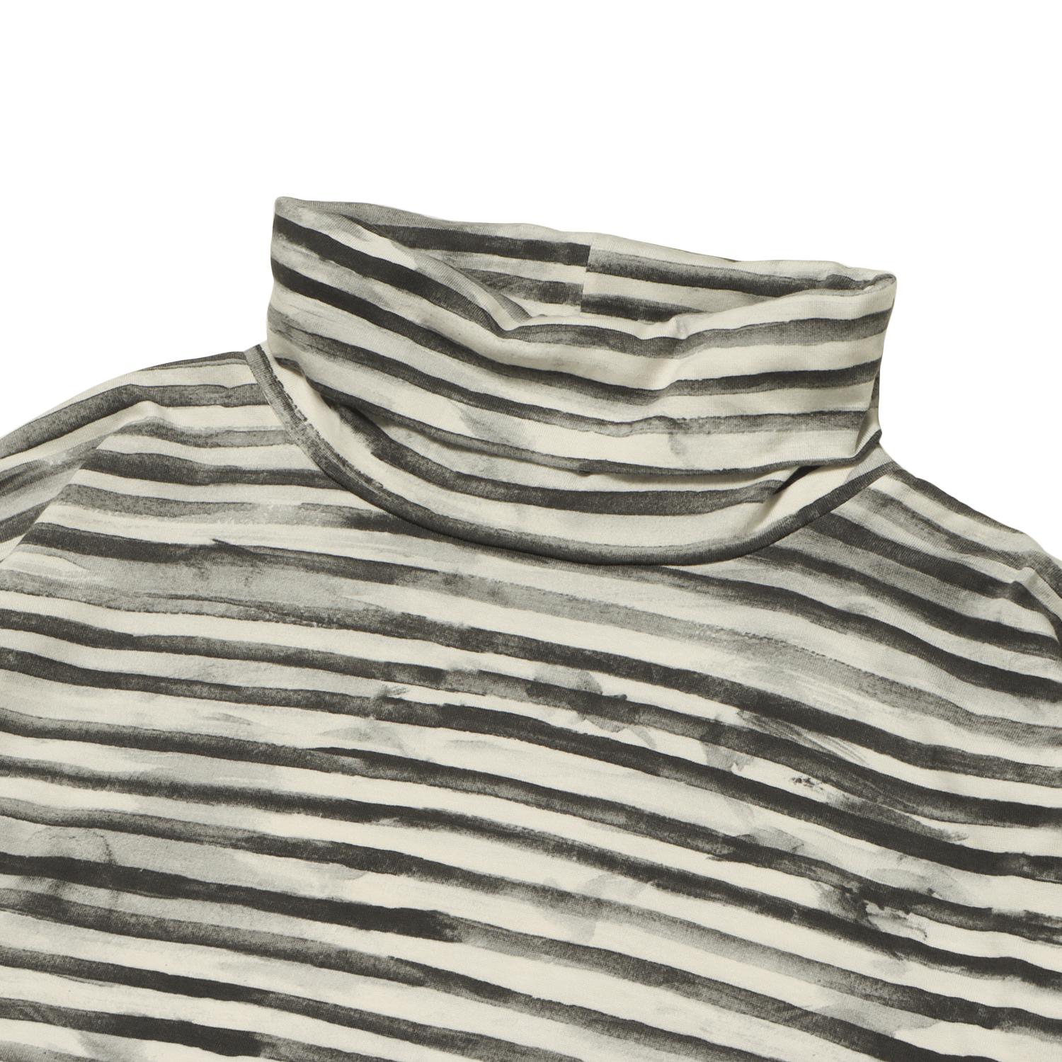  PORTER CLASSIC ARTIST BORDER TURTLENECK画像2