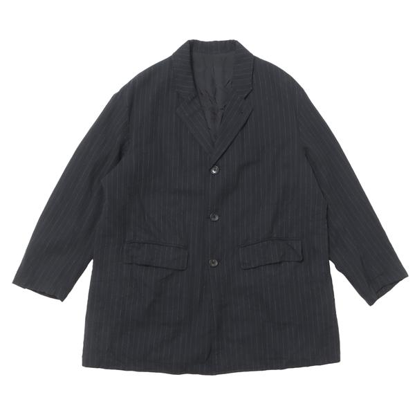 PORTER CLASSIC ピンストライプ ビバップジャケット ブルー 2