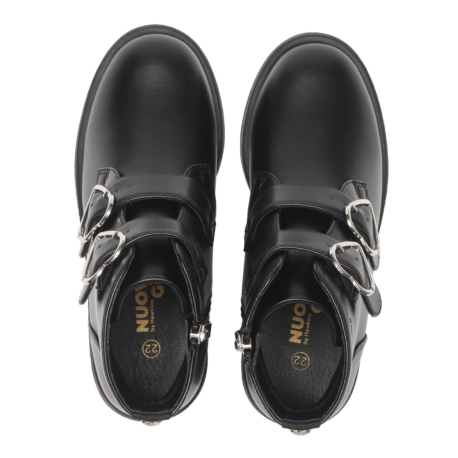 キッズ 【NUOVO】 ヌオーヴォ 19-24 GRACE グレース N9385J BLACK