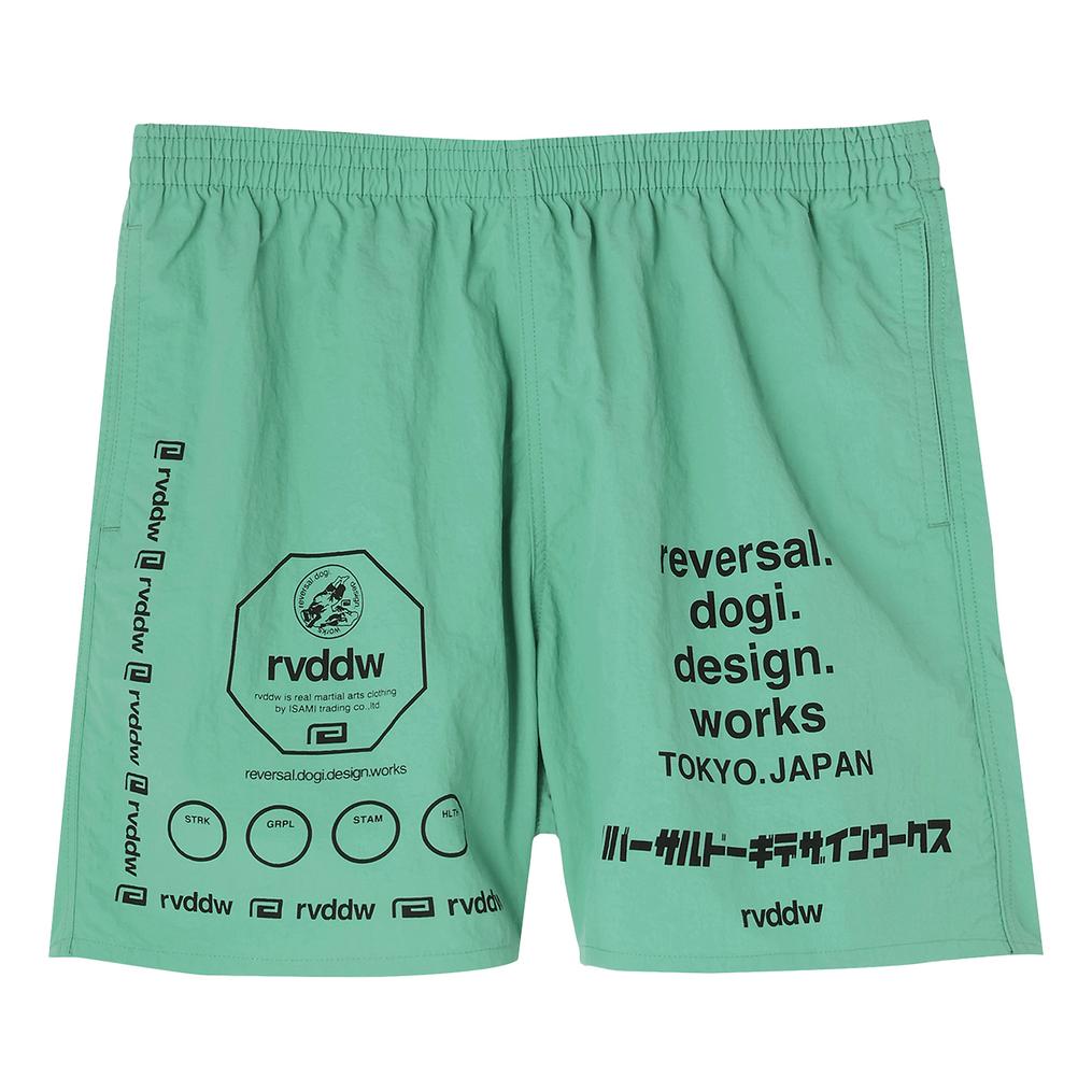  REVERSAL REVERSAL Multi Logo Nylon Shorts画像1