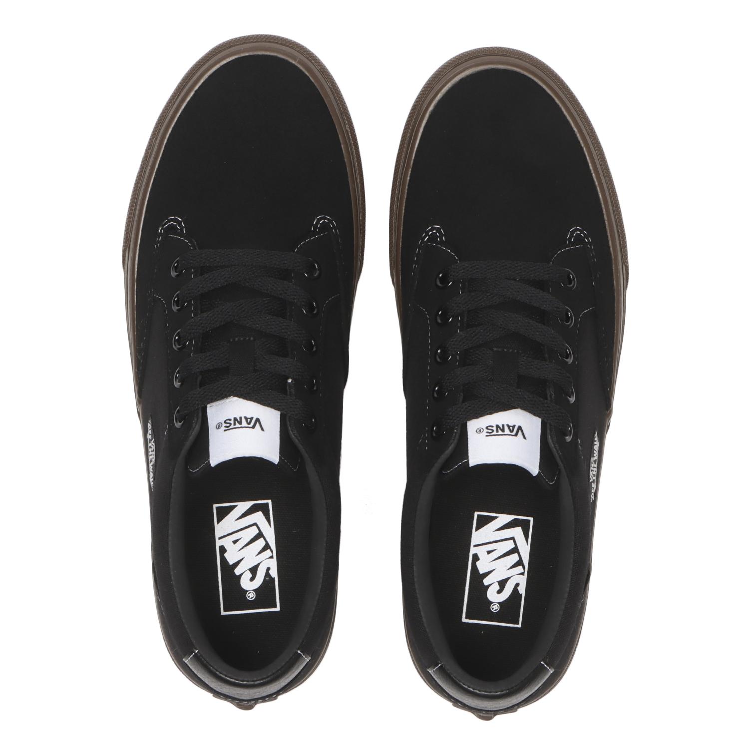 VANS】 ヴァンズ JETS ICON ジェッツアイコン V320 SC BLACK/BROWN