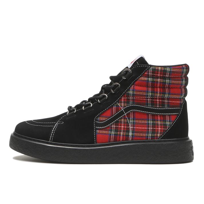 yz yVANSz @Y SK8-HI CRP TTN XP[gnCCRP V38 CRP TTN BLACK/RED 12(30cm)