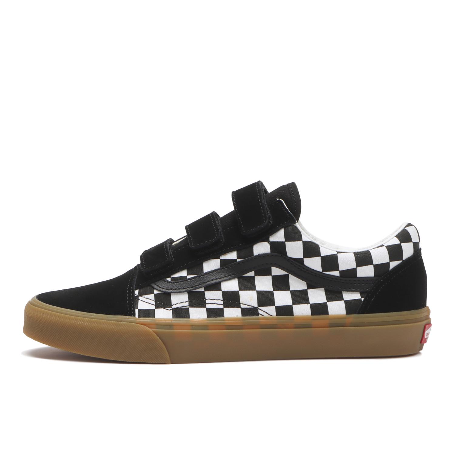 VANS Pop Cush ブラック/マルチカラー スニーカー VANS チェック柄スニーカー ブラック/マルチカラー - メルカリ
