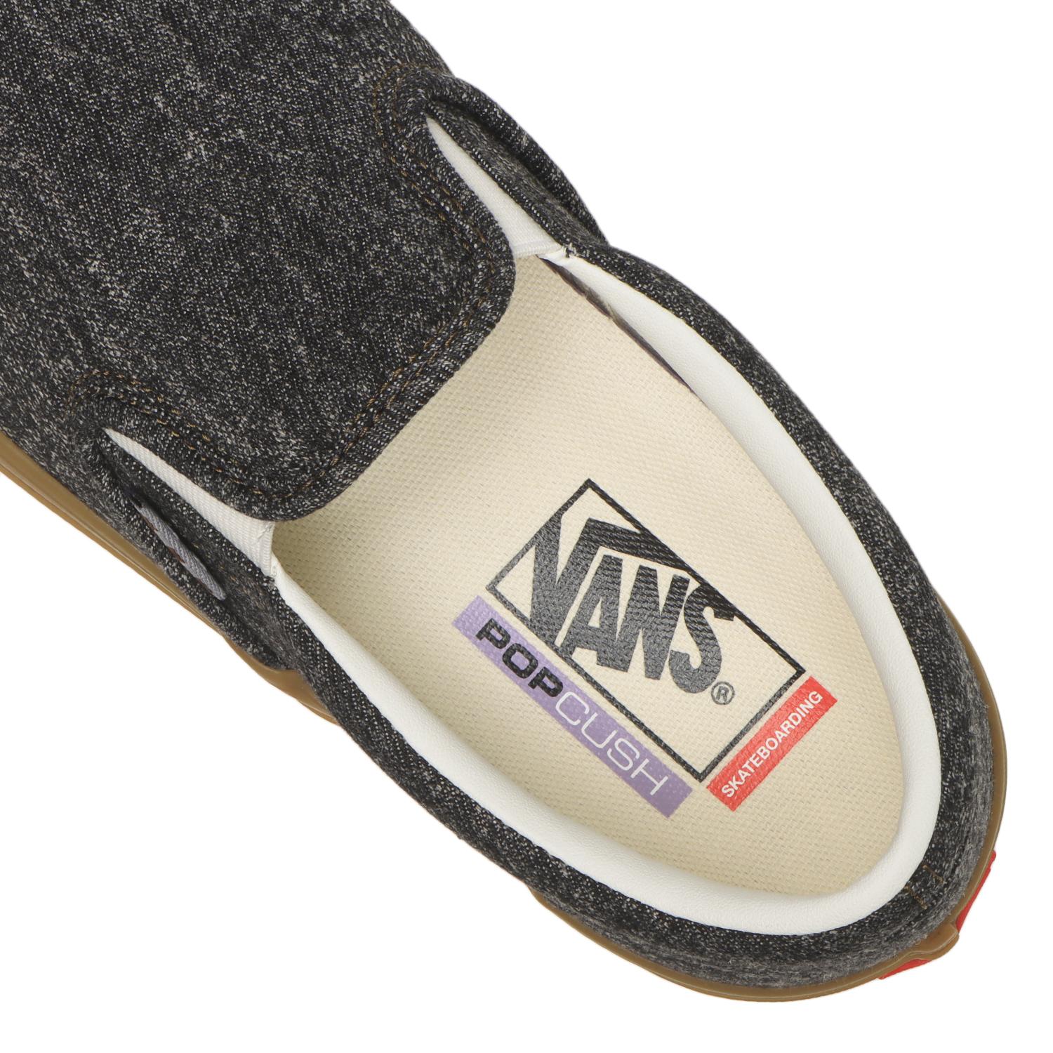 スケートボード Vans VANS】 ヴァンズ SKATE SLIP-ON スケートスリッポン VN0A5FCAQ47 BLACK