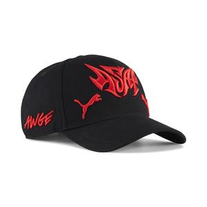 PUMA BLACK-FIERCE RED