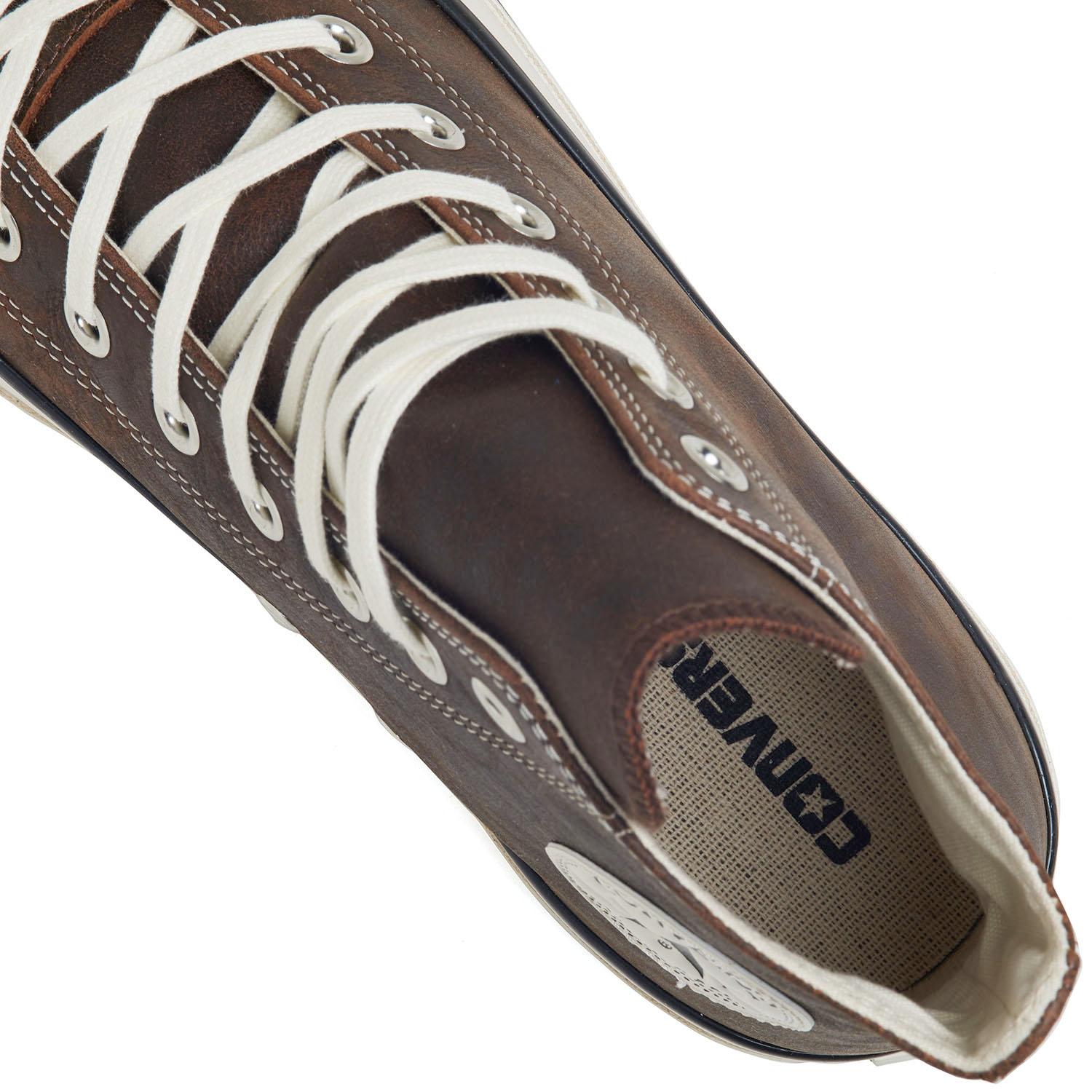  CONVERSE ALL STAR AGED WAXEDLEATHER HI画像7