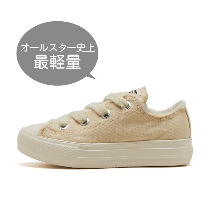 yz fB[X yCONVERSEz Ro[X AS LT PT BIGEYELETS MANYBOA OX I[X^[CgPLTSrbOACbc j[{A OX 31315891 CREAM 4(23cm)