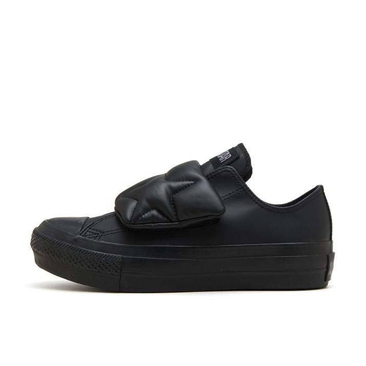 yz fB[X yCONVERSEz Ro[X AS PLTS PUFFBELT OX I[X^[ PLTS ptxg OX 31315991 BLACK 4(23cm)