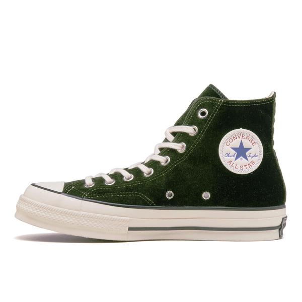 CONVERSE オールスター LGCY ベルベット HI グリーン 22.5cm