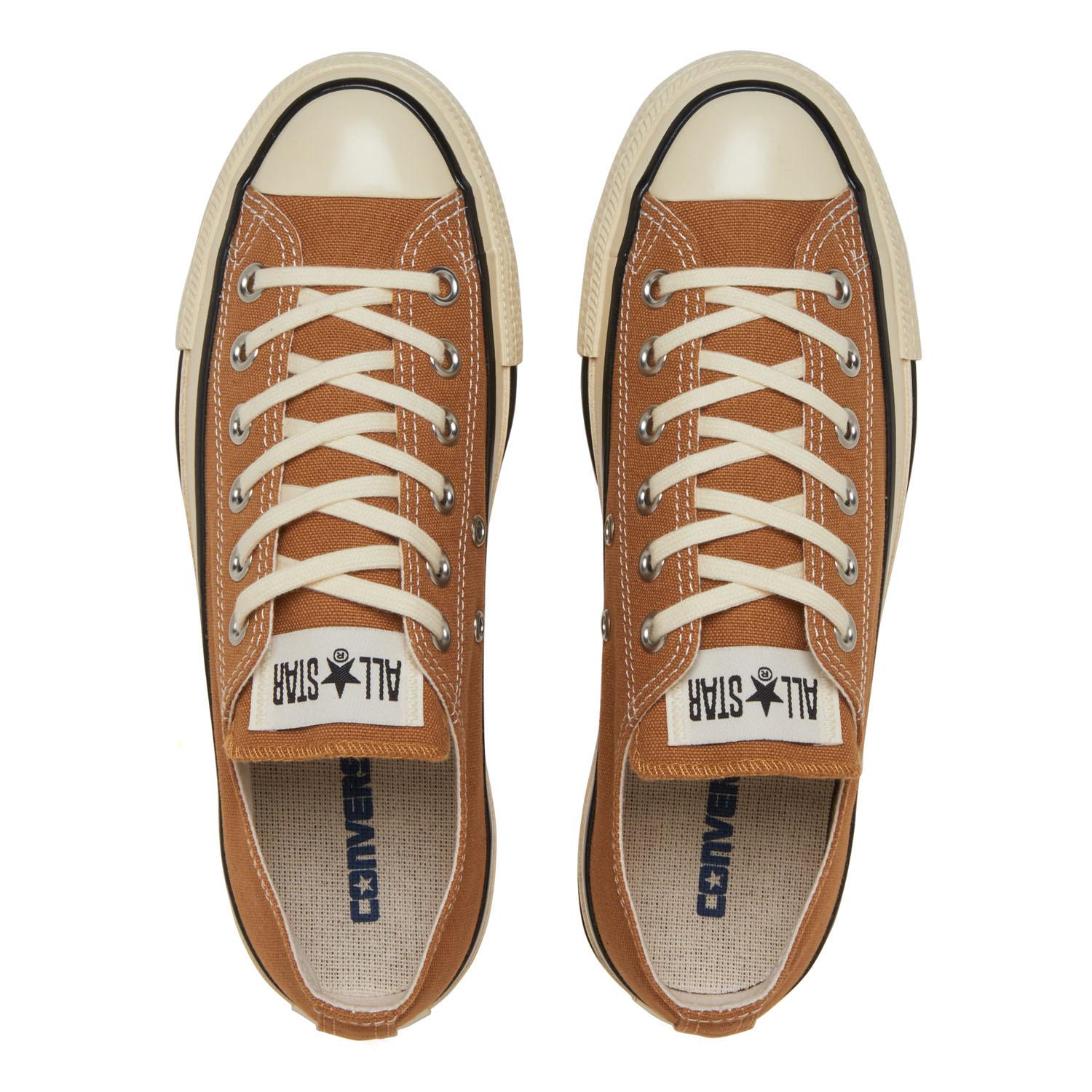 国内配送 CONVERSE ALL STAR AGED AC OX BURNT OCHER CONVERSE】 コンバース AS AGED AC OX オールスター エイジド AC